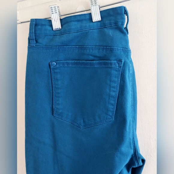 Gloria Vanderbilt women's misses size 6 Sadie aqua blue jeans. Stretch and slim. - Picture 7 of 10